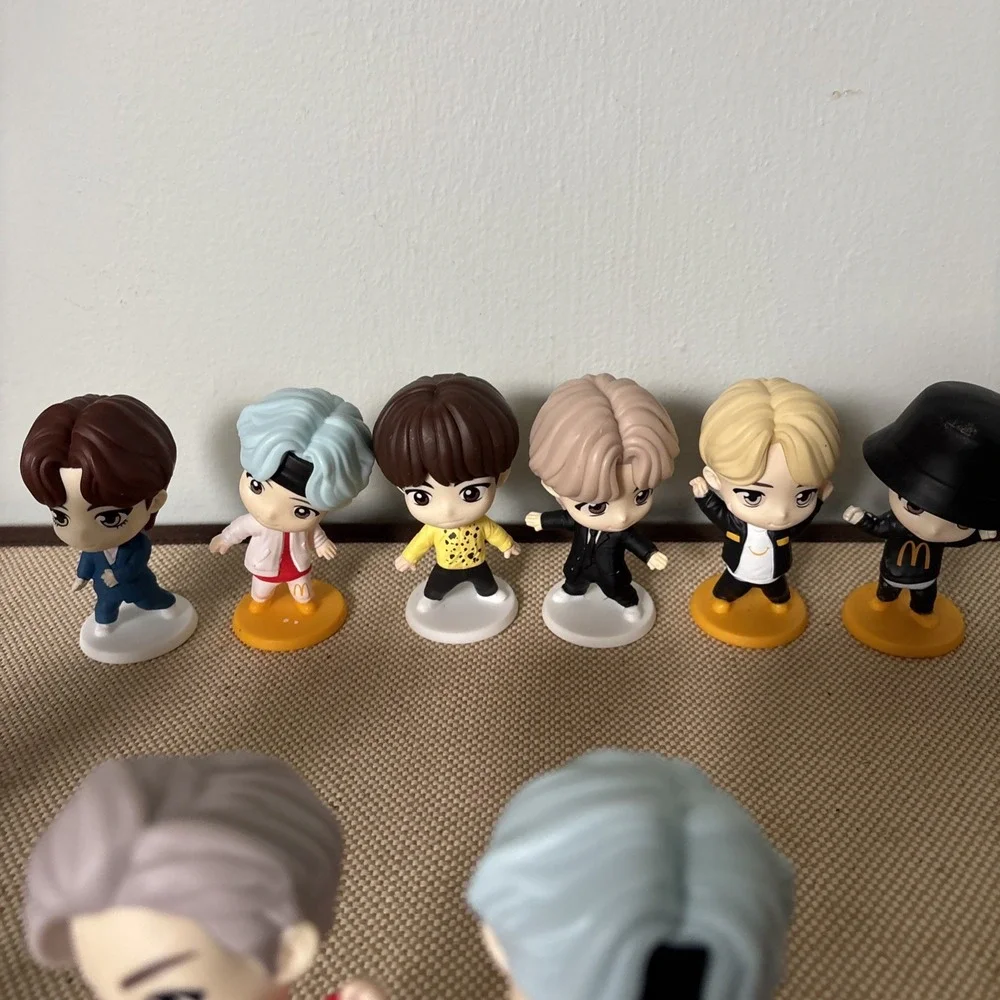 McDonald's Tinytan x BTS 2025 Happy Meal Toys Set Of 15‎ Figures 3.5